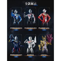 KEEPPLEY 75151 ULTRAMAN SIÊU NĂNG ĐỘNG CẤP 1 BEYOND LIGHT BLIND BOX bộ đồ chơi xếp lắp ráp ghép mô hình Movie & Game Phim Và Trò Chơi