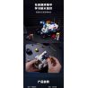 KEEPPLEY K10232 10232 KẾ HOẠCH ĐỔ BỘ LÊN MẶT TRĂNG XE THÁM HIỂM CÓ NGƯỜI LÁI bộ đồ chơi xếp lắp ráp ghép mô hình City Thành Phố 261 khối