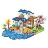 KEEPPLEY K18004 18004 ĐẠI LÝ TUYỆT VỜI HOA THƯỢNG QUAN bộ đồ chơi xếp lắp ráp ghép mô hình Creator Sáng Tạo 3399 khối