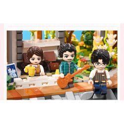 KEEPPLEY K18004 18004 ĐẠI LÝ TUYỆT VỜI HOA THƯỢNG QUAN bộ đồ chơi xếp lắp ráp ghép mô hình Creator Sáng Tạo 3399 khối