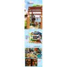 KEEPPLEY K18004 18004 ĐẠI LÝ TUYỆT VỜI HOA THƯỢNG QUAN bộ đồ chơi xếp lắp ráp ghép mô hình Creator Sáng Tạo 3399 khối