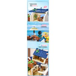 KEEPPLEY K18004 18004 ĐẠI LÝ TUYỆT VỜI HOA THƯỢNG QUAN bộ đồ chơi xếp lắp ráp ghép mô hình Creator Sáng Tạo 3399 khối