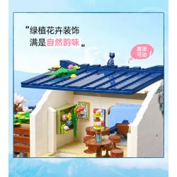 KEEPPLEY K18004 18004 ĐẠI LÝ TUYỆT VỜI HOA THƯỢNG QUAN bộ đồ chơi xếp lắp ráp ghép mô hình Creator Sáng Tạo 3399 khối