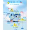 KEEPPLEY K20847 20847 SANRIO XE BÁN MÓN TRÁNG MIỆNG CHÓ TAI TO BÁNH PUDDING bộ đồ chơi xếp lắp ráp ghép mô hình Movie & Game SANRIO CHARACTERS Phim Và Trò Chơi 310 khối