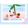 KEEPPLEY K20848 20848 SANRIO XE TẢI BURGER HELLO KITTY CHÓ PACHA bộ đồ chơi xếp lắp ráp ghép mô hình Movie & Game SANRIO CHARACTERS Phim Và Trò Chơi 340 khối