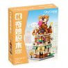 MINISO K28030 28030 KEEPPLEY K28030 28030 CHẾ ĐỘ XEM PHỐ ĐẦY MÀU SẮC PHẦN 6 NHÀ MÁY SÔ CÔ LA TRONG MƠ bộ đồ chơi xếp lắp ráp ghép mô hình 391 khối
