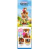 MINISO K28030 28030 KEEPPLEY K28030 28030 CHẾ ĐỘ XEM PHỐ ĐẦY MÀU SẮC PHẦN 6 NHÀ MÁY SÔ CÔ LA TRONG MƠ bộ đồ chơi xếp lắp ráp ghép mô hình 391 khối