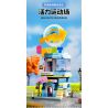 KEEPPLEY K28032 28032 CHẾ ĐỘ XEM PHỐ ĐẦY MÀU SẮC MÙA 6 SÂN VẬN ĐỘNG THỂ THAO SÔI bộ đồ chơi xếp lắp ráp ghép mô hình 334 khối