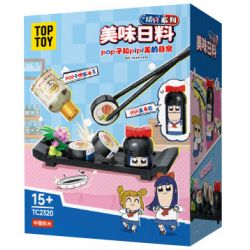 TOP TOY TC2320 2320 CUỘC SỐNG HÀNG NGÀY CỦA BẮP RANG VÀ NGHÊU MÓN NGON NHẬT BẢN bộ đồ chơi xếp lắp ráp ghép mô hình Movie & Game Phim Và Trò Chơi