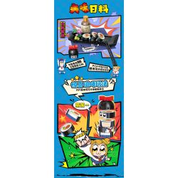 TOP TOY TC2320 2320 CUỘC SỐNG HÀNG NGÀY CỦA BẮP RANG VÀ NGHÊU MÓN NGON NHẬT BẢN bộ đồ chơi xếp lắp ráp ghép mô hình Movie & Game Phim Và Trò Chơi