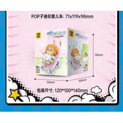 TOP TOY TC2321 2321 CUỘC SỐNG THƯỜNG NGÀY CỦA POP VÀ PIPIMEI KHÓ KHĂN bộ đồ chơi xếp lắp ráp ghép mô hình Movie & Game Phim Và Trò Chơi