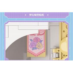 TOP TOY TC2033 2033 LÂU ĐÀI HOA MỘNG MƠ bộ đồ chơi xếp lắp ráp ghép mô hình Girl DREAM FLOWER CASTLE Con Gái