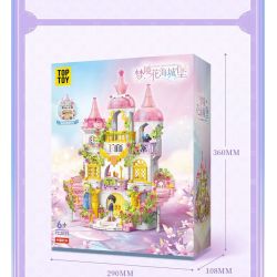 TOP TOY TC2033 2033 LÂU ĐÀI HOA MỘNG MƠ bộ đồ chơi xếp lắp ráp ghép mô hình Girl DREAM FLOWER CASTLE Con Gái