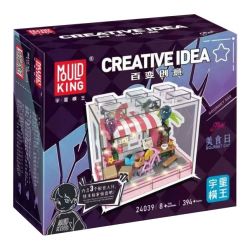 MouldKing 24039 Mould King 24039 NGÀY ĂN UỐNG bộ đồ chơi xếp lắp ráp ghép mô hình GOURMET DAY 394 khối