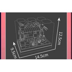 MouldKing 24039 Mould King 24039 NGÀY ĂN UỐNG bộ đồ chơi xếp lắp ráp ghép mô hình GOURMET DAY 394 khối