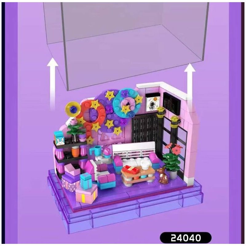 MouldKing 24040 Mould King 24040 NGAY TRONG MƠ bộ đồ chơi xếp lắp ráp ghép mô hình DREAM DAY 321 khối