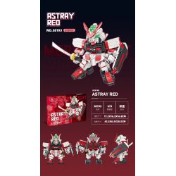 JIESTAR 58193 CHIẾN TRANH GIỮA CÁC VÌ SAO MÀU ĐỎ LẠC LỐI bộ đồ chơi xếp lắp ráp ghép mô hình Movie & Game Phim Và Trò Chơi 675 khối