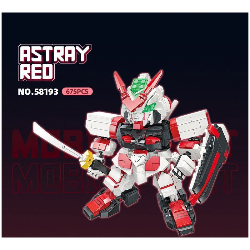 JIESTAR 58193 CHIẾN TRANH GIỮA CÁC VÌ SAO MÀU ĐỎ LẠC LỐI bộ đồ chơi xếp lắp ráp ghép mô hình Movie & Game Phim Và Trò Chơi 675 khối