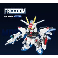 JIESTAR 58194 CHIẾN TRANH GIỮA CÁC VÌ SAO TỰ DO bộ đồ chơi xếp lắp ráp ghép mô hình Movie & Game Phim Và Trò Chơi 768 khối