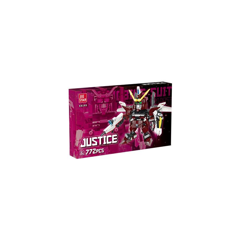 JIESTAR 58195 CHIẾN TRANH GIỮA CÁC VÌ SAO CÔNG LÝ bộ đồ chơi xếp lắp ráp ghép mô hình Movie & Game Phim Và Trò Chơi 772 khối