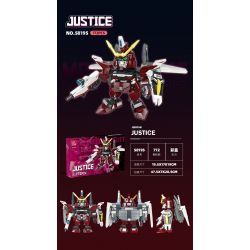 JIESTAR 58195 CHIẾN TRANH GIỮA CÁC VÌ SAO CÔNG LÝ bộ đồ chơi xếp lắp ráp ghép mô hình Movie & Game Phim Và Trò Chơi 772 khối