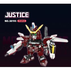 JIESTAR 58195 CHIẾN TRANH GIỮA CÁC VÌ SAO CÔNG LÝ bộ đồ chơi xếp lắp ráp ghép mô hình Movie & Game Phim Và Trò Chơi 772 khối