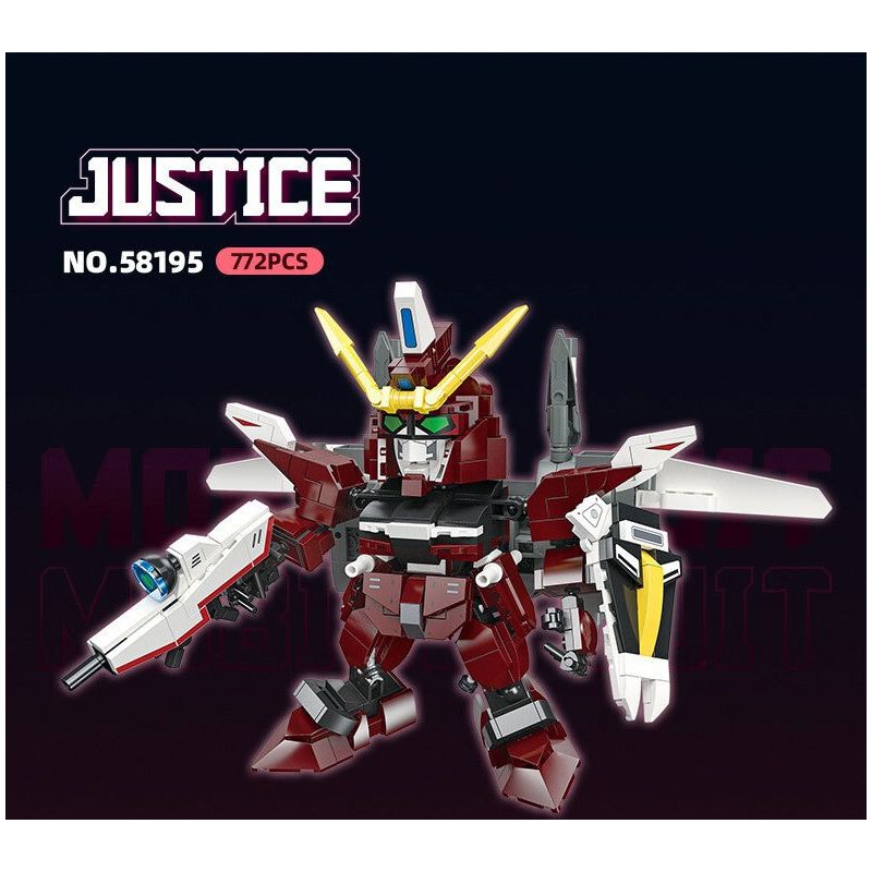 JIESTAR 58195 CHIẾN TRANH GIỮA CÁC VÌ SAO CÔNG LÝ bộ đồ chơi xếp lắp ráp ghép mô hình Movie & Game Phim Và Trò Chơi 772 khối