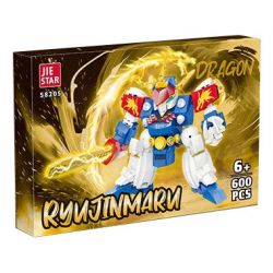 JIESTAR 58205 BIÊN NIÊN SỬ NGÔI SAO RYUJINMARU bộ đồ chơi xếp lắp ráp ghép mô hình Movie & Game Phim Và Trò Chơi 600 khối