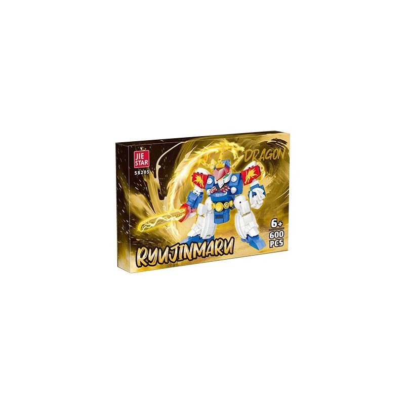 JIESTAR 58205 BIÊN NIÊN SỬ NGÔI SAO RYUJINMARU bộ đồ chơi xếp lắp ráp ghép mô hình Movie & Game Phim Và Trò Chơi 600 khối