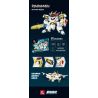 JIESTAR 58206 BIÊN NIÊN SỬ NGÔI SAO RYUOHMARU bộ đồ chơi xếp lắp ráp ghép mô hình Movie & Game Phim Và Trò Chơi 630 khối