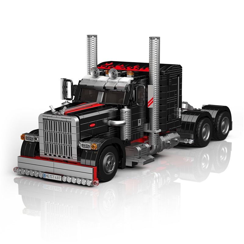 MouldKing 10037 Mould King 10037 non Lego XE TẢI MỸ bộ đồ chơi xếp lắp ráp ghép mô hình Creator AMERICAN TRUCK Sáng Tạo 1797 khối