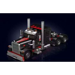 MouldKing 10037 Mould King 10037 XE TẢI MỸ bộ đồ chơi xếp lắp ráp ghép mô hình Creator AMERICAN TRUCK Sáng Tạo 1797 khối