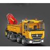 MouldKing 17050 Mould King 17050 CẦN CẨU TỰ HÀNH ACTROS bộ đồ chơi xếp lắp ráp ghép mô hình Technic ACTROS SELF-LOADING CRANE Kỹ Thuật Công Nghệ Cao Mô Hình Phương Tiện 4012 khối