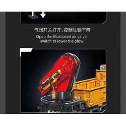 MouldKing 17050 Mould King 17050 CẦN CẨU TỰ HÀNH ACTROS bộ đồ chơi xếp lắp ráp ghép mô hình Technic ACTROS SELF-LOADING CRANE Kỹ Thuật Công Nghệ Cao Mô Hình Phương Tiện 4012 khối