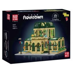 MouldKing 16057 Mould King 16057 VƯỜN BÁCH THẢO MÁI VÒM bộ đồ chơi xếp lắp ráp ghép mô hình Creator DOME BOTANISCHER GARTEN Sáng Tạo 3383 khối