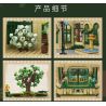 MouldKing 16057 Mould King 16057 VƯỜN BÁCH THẢO MÁI VÒM bộ đồ chơi xếp lắp ráp ghép mô hình Creator DOME BOTANISCHER GARTEN Sáng Tạo 3383 khối