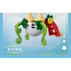 Kazi KY81136 81136 THÀNH PHỐ HOA 8 MẪU KHU VƯỜN BÍ MẬT CỔNG TƯỜNG DÂY LEO CẦU THANG UỐN LƯỢN BẬU CỬA SỔ THƠM NGÁT GÁC MÁI LÃNG MẠN bộ đồ chơi xếp lắp ráp ghép mô hình FLOWER CITY SERIES 418 khối