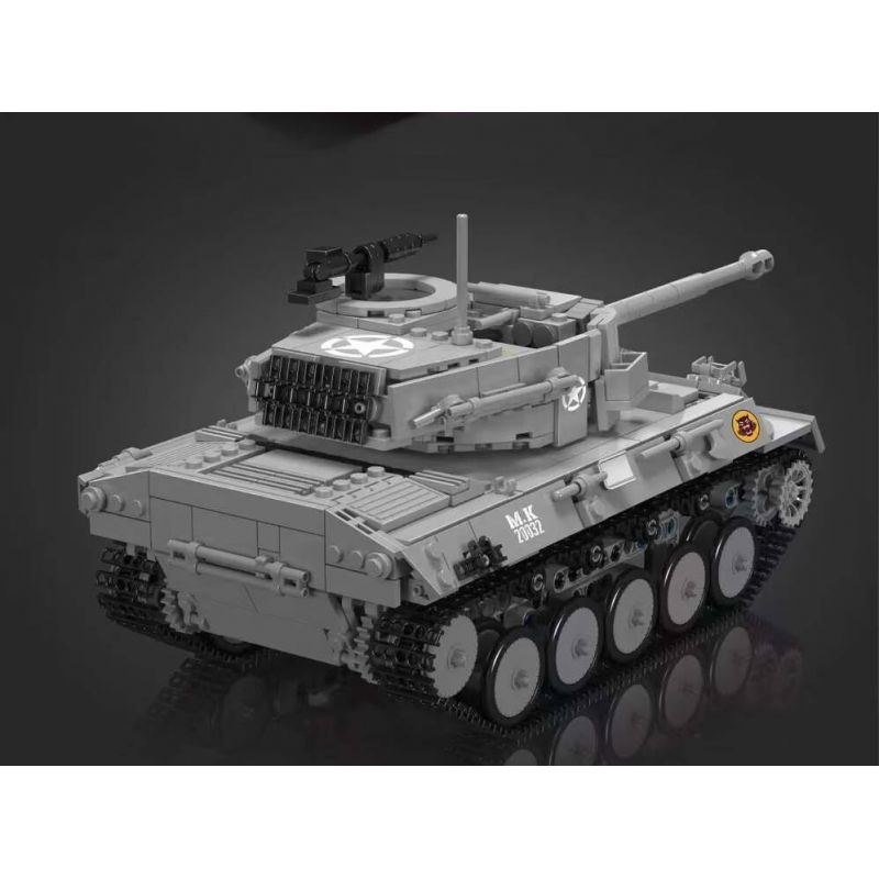 MouldKing 20032 Mould King 20032 PHÁO CHỐNG TĂNG M18 HELLCAT bộ đồ chơi xếp lắp ráp ghép mô hình Military Army M18 HELLCAT TANK DESTROYER Quân Sự Bộ Đội 971 khối