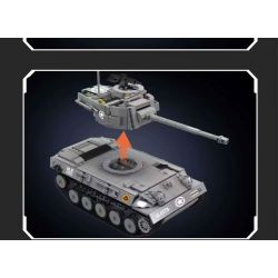 MouldKing 20032 Mould King 20032 PHÁO CHỐNG TĂNG M18 HELLCAT bộ đồ chơi xếp lắp ráp ghép mô hình Military Army M18 HELLCAT TANK DESTROYER Quân Sự Bộ Đội 971 khối