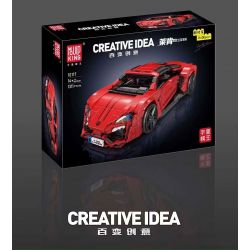 MouldKing 10117 Mould King 10117 SIÊU XE LYCAN tỷ lệ 1:12 bộ đồ chơi xếp lắp ráp ghép mô hình Creator LYKAN Sáng Tạo 1311 khối