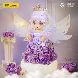 WEKKI 517208 YÊU TINH ƯỚC NGUYỆN bộ đồ chơi xếp lắp ráp ghép mô hình WISHING ELF A DREAM COMS TRUE