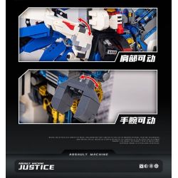 A CRUEL HIGH 24011 MÁY TẤN CÔNG bộ đồ chơi xếp lắp ráp ghép mô hình Movie & Game ASSAULT MACHINE Phim Và Trò Chơi 2562 khối