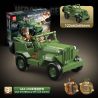 QuanGuan 100284 Quan Guan 100284 CÁC ANH HÙNG VÀ TƯỚNG QUÂN 4 PHÁO PHÒNG KHÔNG FLAK 38 20MM XE MÔ TÔ NỬA BÁNH SD.KFZ2 ĐỊA HÌNH SỰ GAZ-67B SÚNG CỐI HẠNG NẶNG M1938 120MM bộ đồ chơi xếp lắp ráp ghép mô hình Military Army Quân Sự Bộ Đội