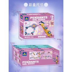 Kazi KY81134 81134 MẶT DÂY CHUYỀN NỮ 8 KIỂU ĐIỀU TỐT XẢY RA CHÚC MAY MẮN ĂN NHIỀU MÀ KHÔNG TĂNG CÂN VẬN ĐẾN VỚI BẠN CÓ TỶ TÀI BÌNH YÊN VÀ VUI VẺ CẢM THẤY NHƯ CÁ GẶP NƯỚC XOAY CHUYỂN TÌNH THẾ bộ đồ chơi xếp lắp ráp ghép mô hình Arts & Crafts 746 khối