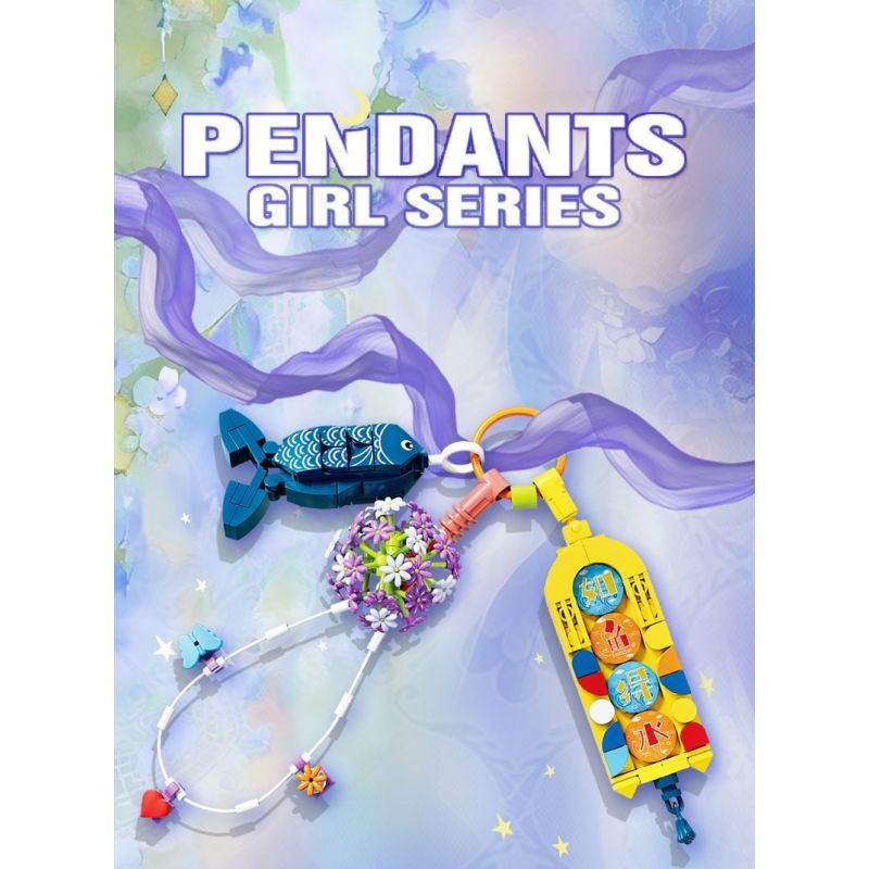 Kazi KY81134 81134 MẶT DÂY CHUYỀN NỮ 8 KIỂU ĐIỀU TỐT XẢY RA CHÚC MAY MẮN ĂN NHIỀU MÀ KHÔNG TĂNG CÂN VẬN ĐẾN VỚI BẠN CÓ TỶ TÀI BÌNH YÊN VÀ VUI VẺ CẢM THẤY NHƯ CÁ GẶP NƯỚC XOAY CHUYỂN TÌNH THẾ bộ đồ chơi xếp lắp ráp ghép mô hình Arts & Crafts 746 khối