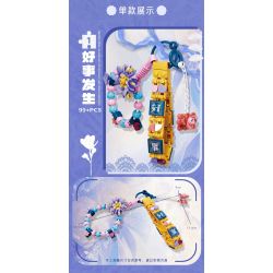 Kazi KY81134 81134 MẶT DÂY CHUYỀN NỮ 8 KIỂU ĐIỀU TỐT XẢY RA CHÚC MAY MẮN ĂN NHIỀU MÀ KHÔNG TĂNG CÂN VẬN ĐẾN VỚI BẠN CÓ TỶ TÀI BÌNH YÊN VÀ VUI VẺ CẢM THẤY NHƯ CÁ GẶP NƯỚC XOAY CHUYỂN TÌNH THẾ bộ đồ chơi xếp lắp ráp ghép mô hình Arts & Crafts 746 khối