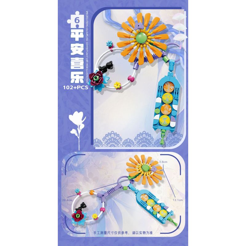 Kazi KY81134 81134 MẶT DÂY CHUYỀN NỮ 8 KIỂU ĐIỀU TỐT XẢY RA CHÚC MAY MẮN ĂN NHIỀU MÀ KHÔNG TĂNG CÂN VẬN ĐẾN VỚI BẠN CÓ TỶ TÀI BÌNH YÊN VÀ VUI VẺ CẢM THẤY NHƯ CÁ GẶP NƯỚC XOAY CHUYỂN TÌNH THẾ bộ đồ chơi xếp lắp ráp ghép mô hình Arts & Crafts 746 khối