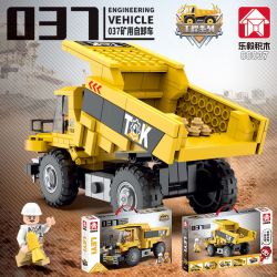 LE YI 88037 XE TẢI KHAI THÁC MỎ bộ đồ chơi xếp lắp ráp ghép mô hình City Thành Phố 402 khối