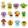 FORANGE FC8141 8141 CHẬU CÂY TINY 12 KIỂU bộ đồ chơi xếp lắp ráp ghép mô hình Creator Sáng Tạo 697 khối