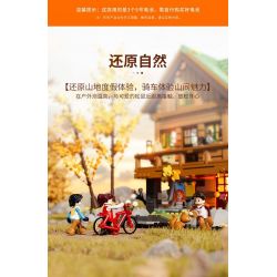 LUMIBRICKS FUNWHOLE F9035 9035 TÚP LỀU TRÊN NÚI bộ đồ chơi xếp lắp ráp ghép mô hình Creator Sáng Tạo 2255 khối